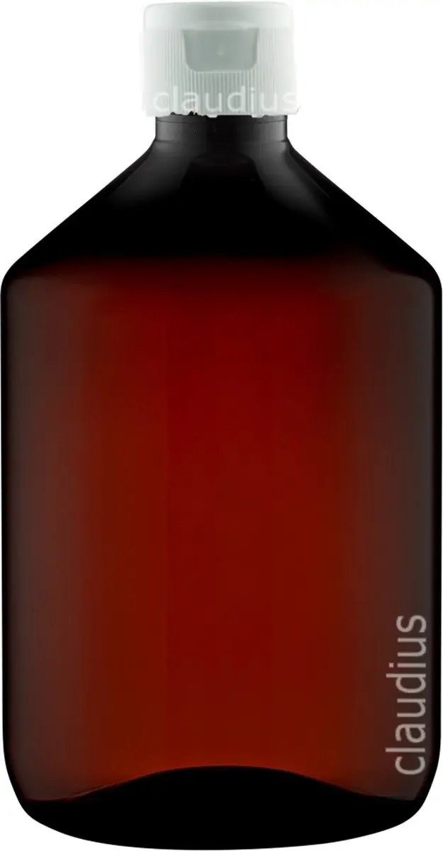 Splashbox Cosmetics Apothekersfles 500ml Amber