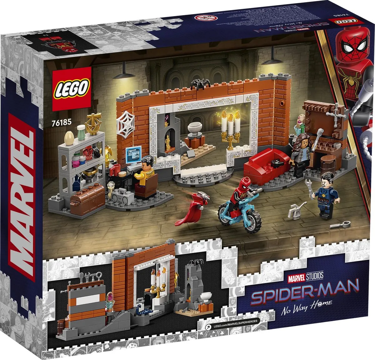 LEGO Marvel Spiderman Sanctum Uitvalbasis 76185 - 355 Stukken - afbeelding 6 van 6
