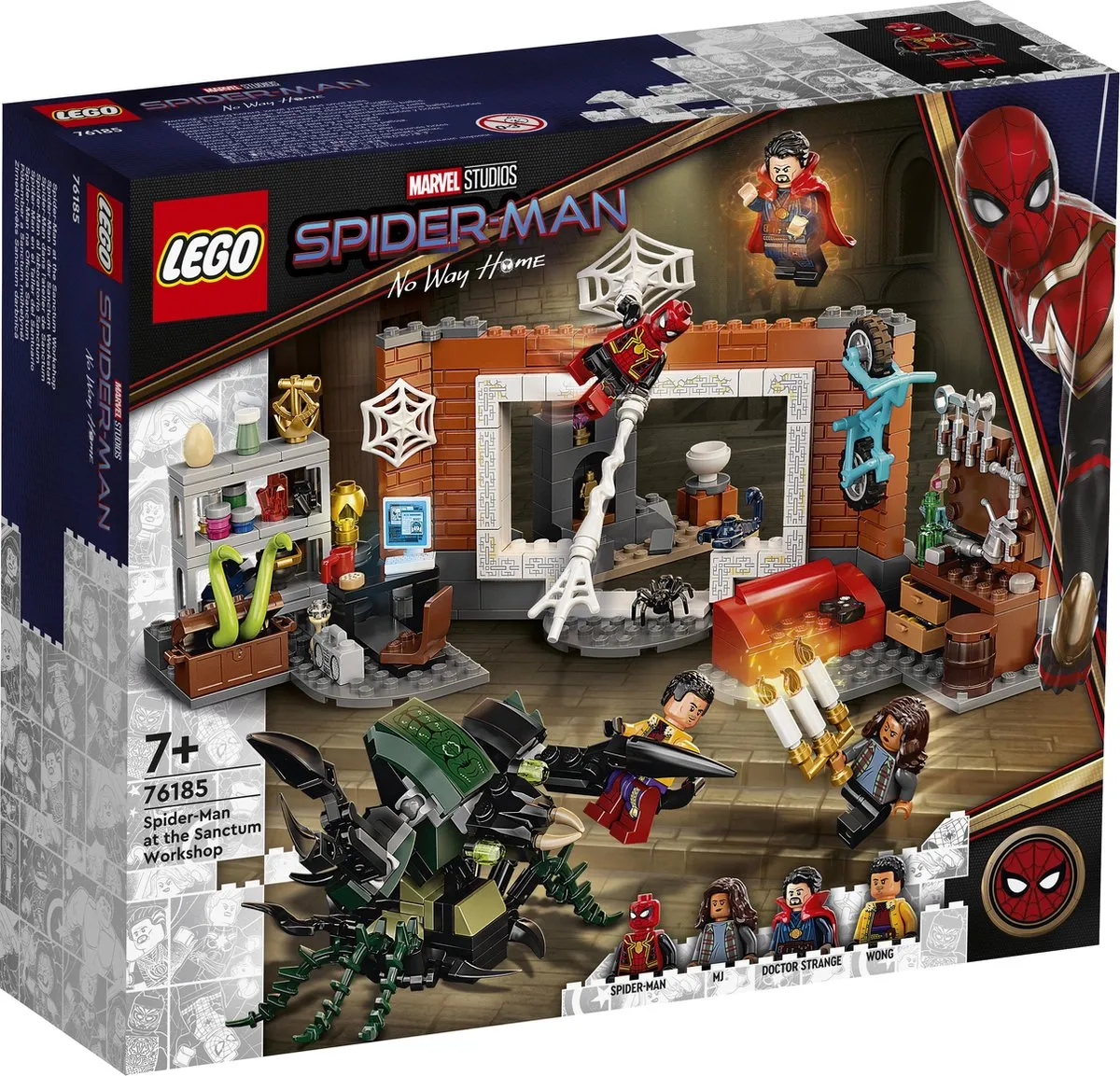 LEGO Marvel Spiderman Sanctum Uitvalbasis 76185 - 355 Stukken