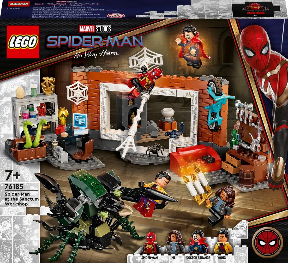 LEGO Marvel Spiderman Sanctum Uitvalbasis 76185
