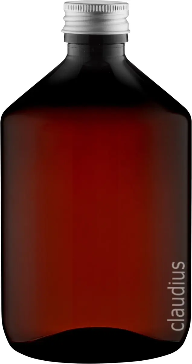 Splashbox Cosmetics Lege Fles 500ml PET Amber