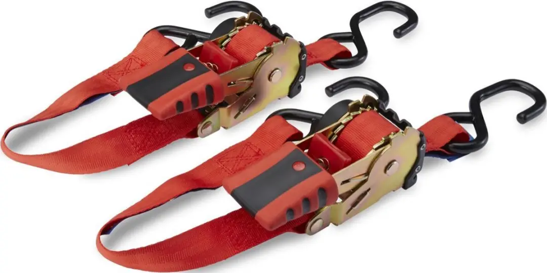 Little Jumbo Spanband met S-haak 1.85x25mm - 2 Stuks - Rood