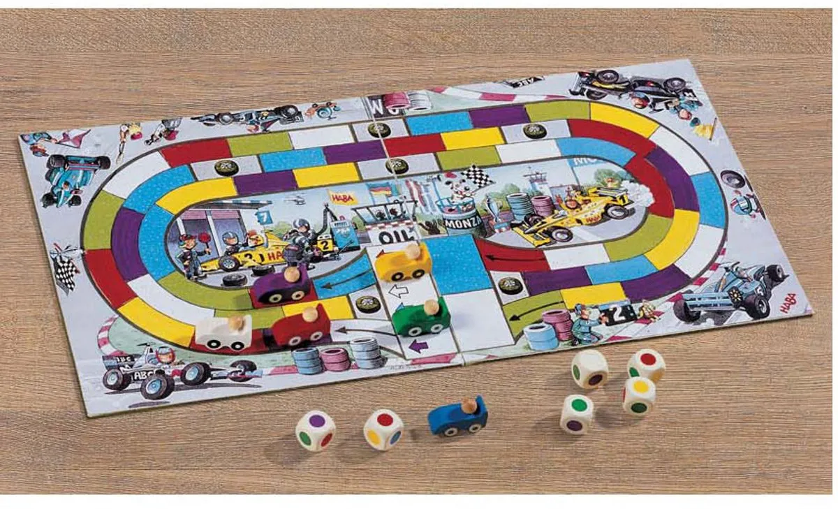 Haba Monza Dobbelspel - Multicolor - afbeelding 6 van 6