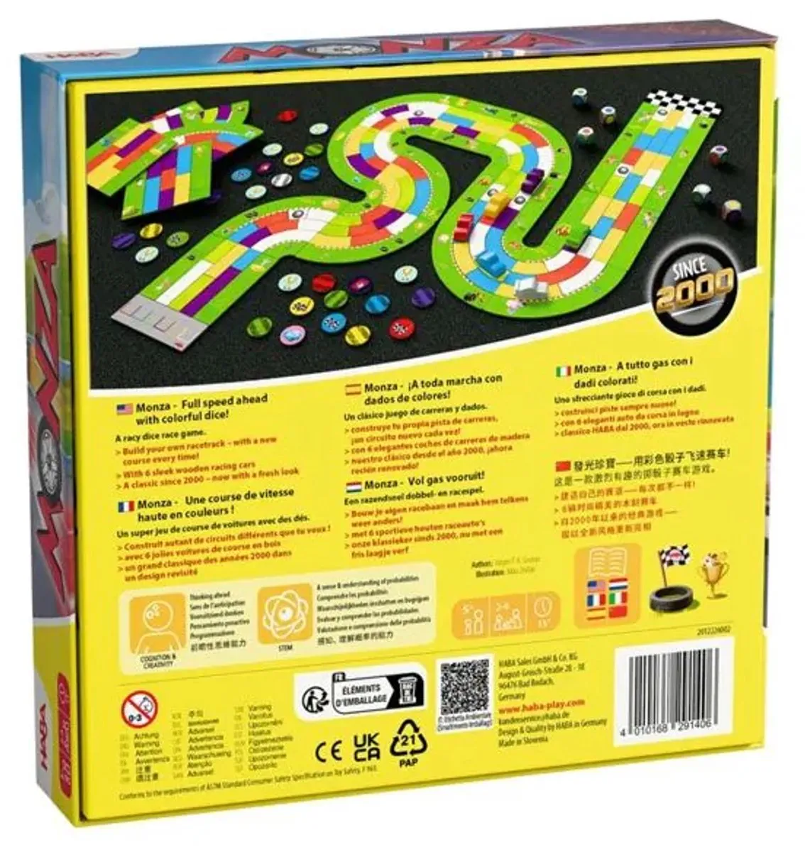 Haba Monza Dobbelspel - Multicolor