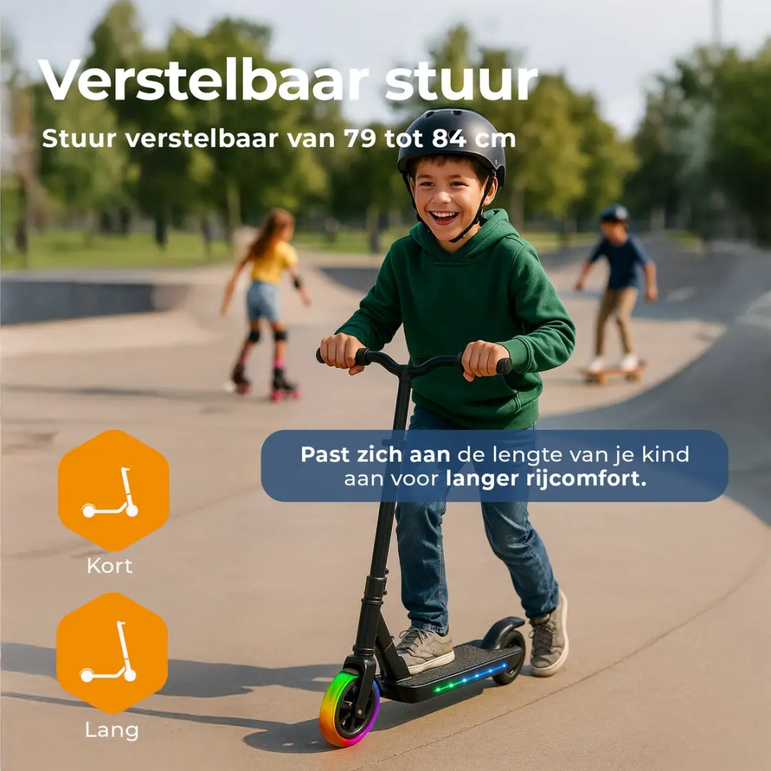 Denver SCK5500B Kinderstep - 10km/u - 6km Bereik - Zwart