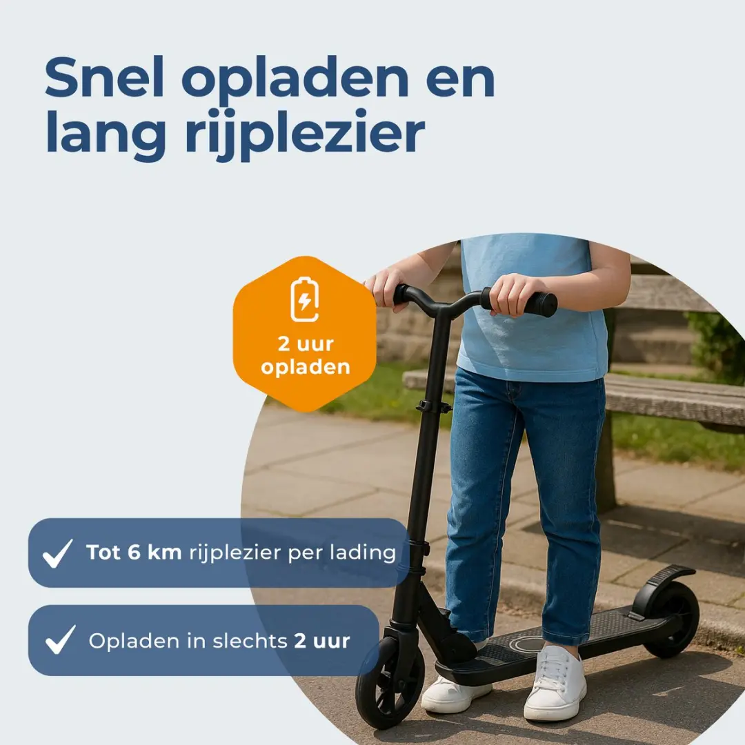 Denver SCK5500B Kinderstep - 10km/u - 6km Bereik - Zwart - afbeelding 6 van 6