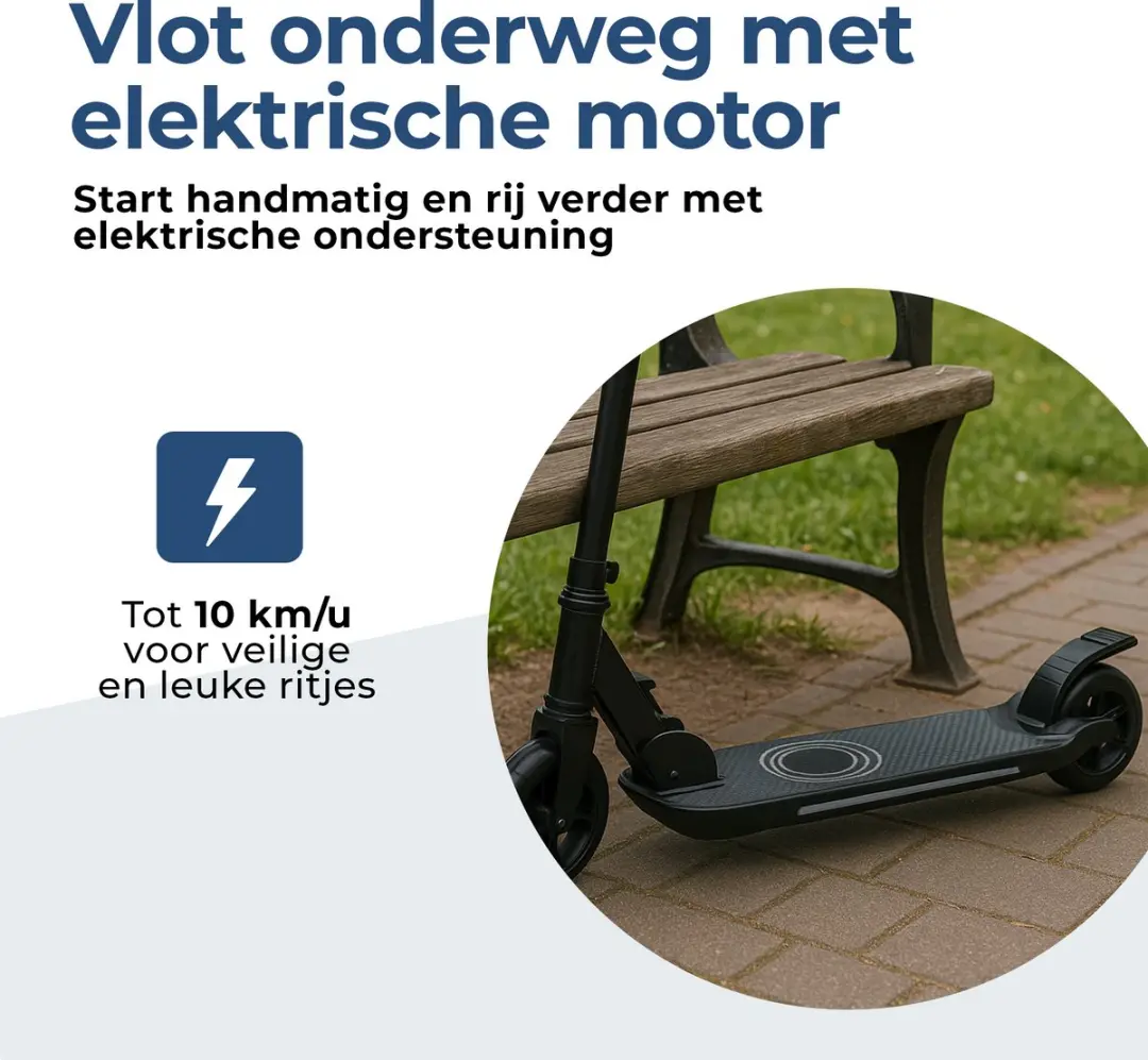 Denver SCK5500B Kinderstep - 10km/u - 6km Bereik - Zwart