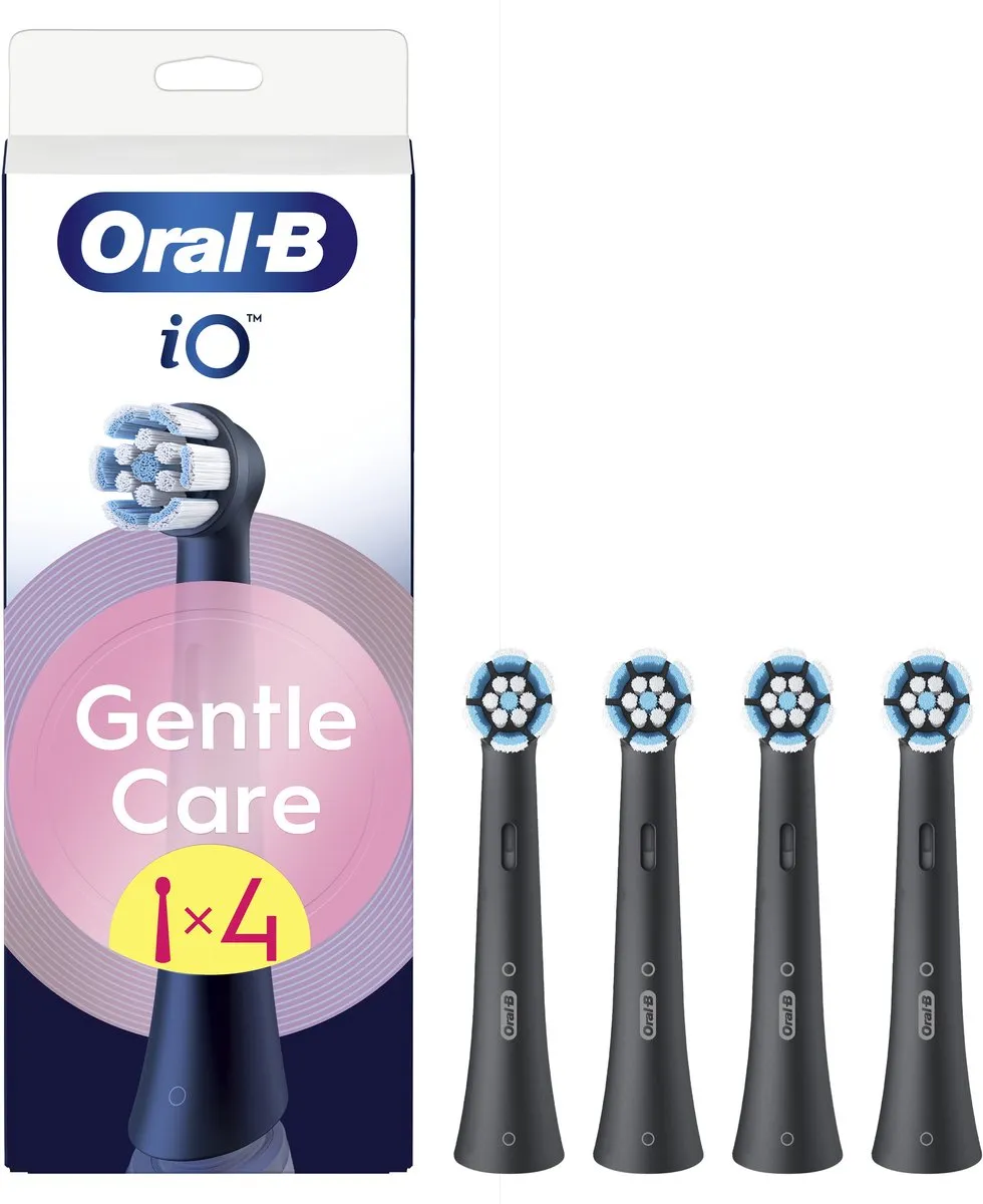 Oral-B iO Gentle Care Opzetborstels 4 Stuks - Wit