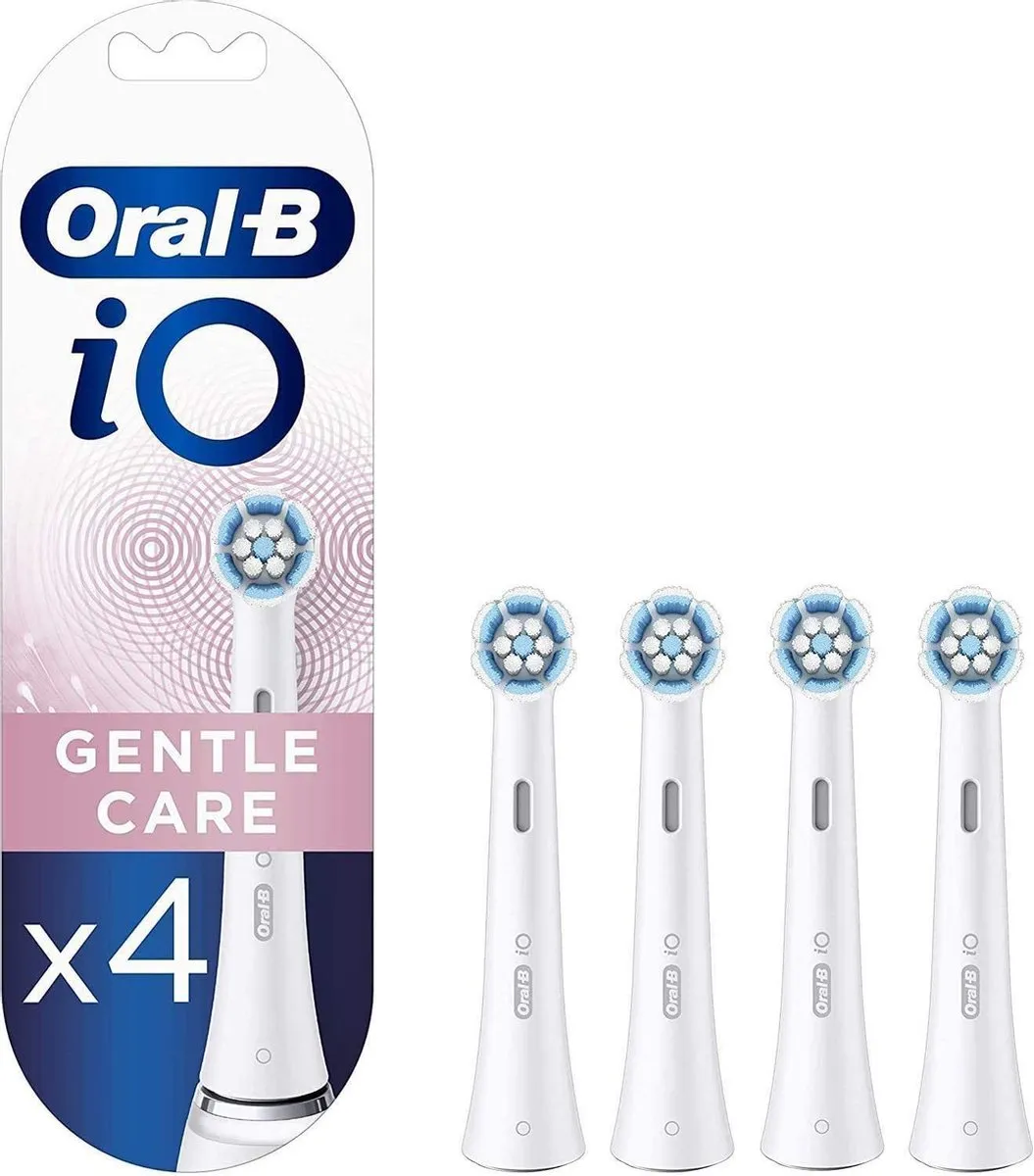 Oral-B iO Gentle Care Opzetborstels 4 Stuks