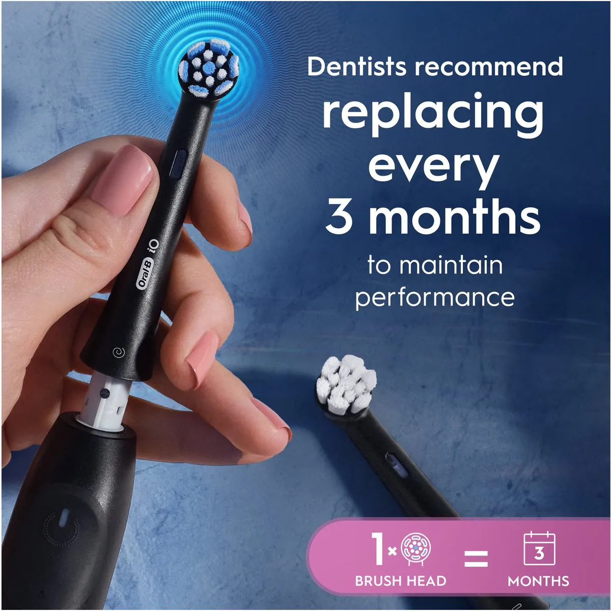 Oral-B iO Gentle Care Opzetborstels 4 Stuks - Wit