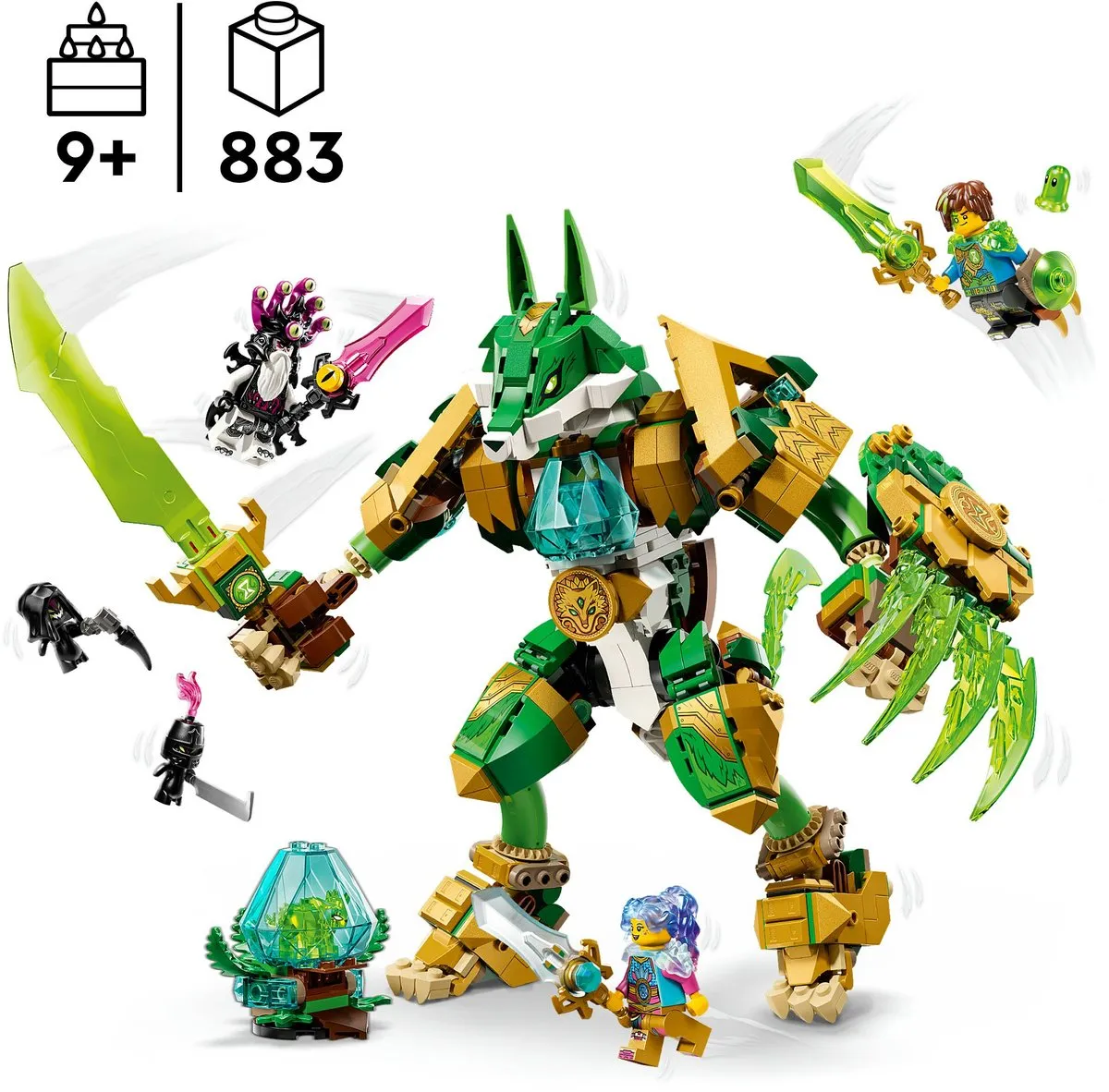 LEGO DREAMZzz Fuchs-Wächtermech 71508 Bouwset - 3 Minifiguren - Multicolor