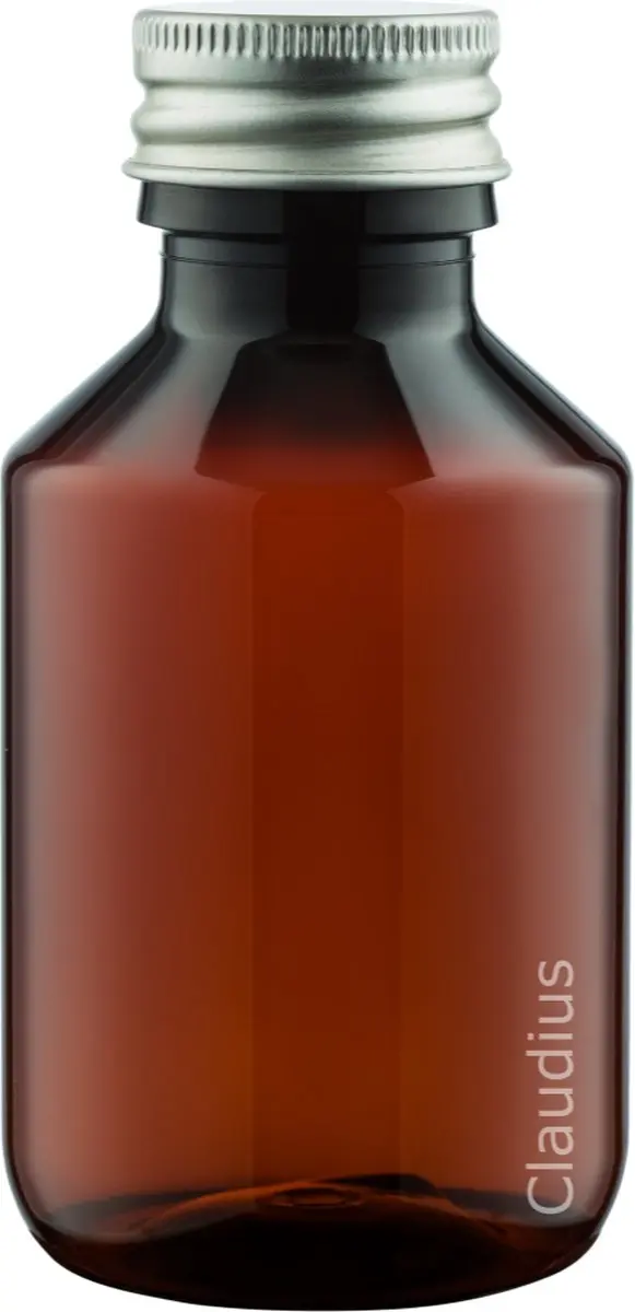 Splashbox Cosmetics Lege Fles 100ml PET Amber