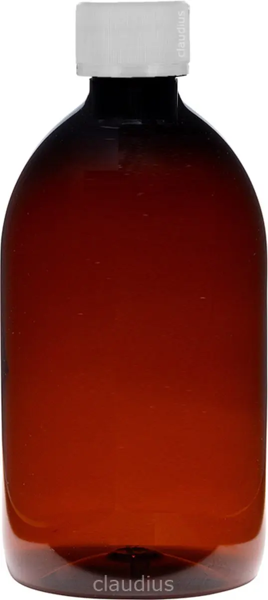 Splashbox Cosmetics Apothekersfles 500ml Amber