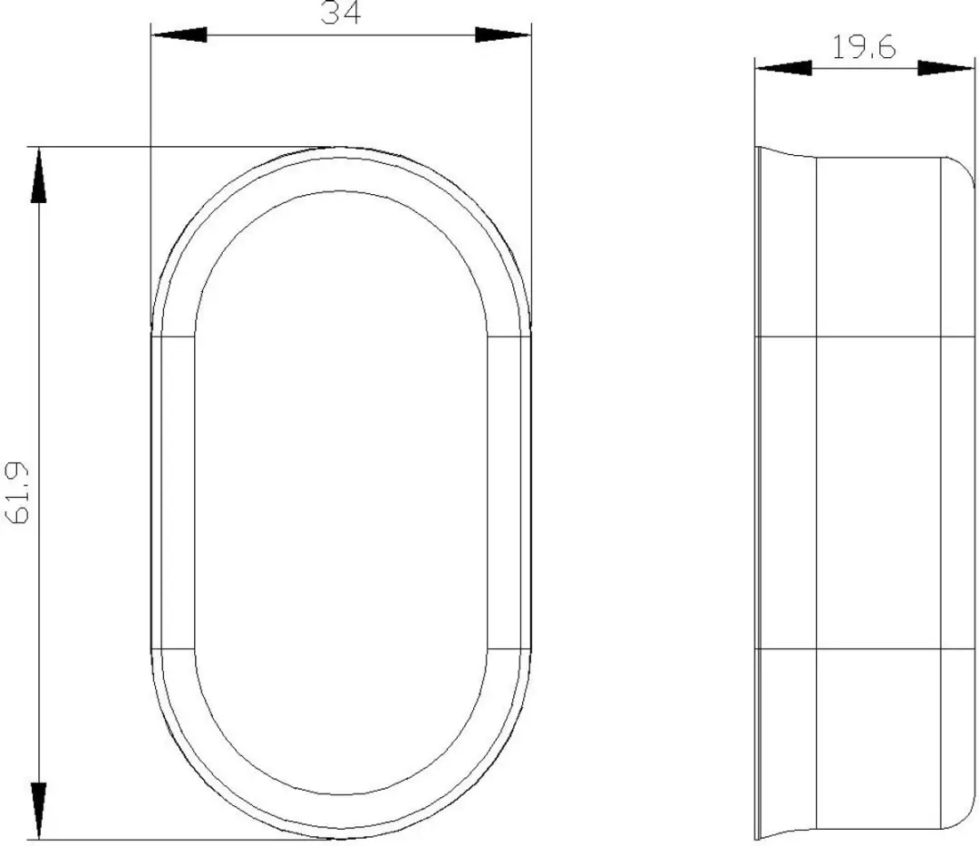 Siemens 3SU1900-0DG70-0AA0 Beschermkap - Kleurloos