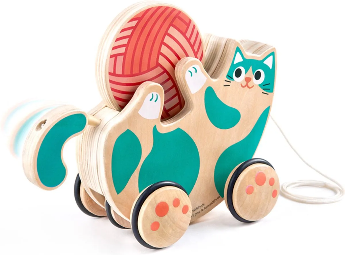 Hape Trekdier Spinnende Kat