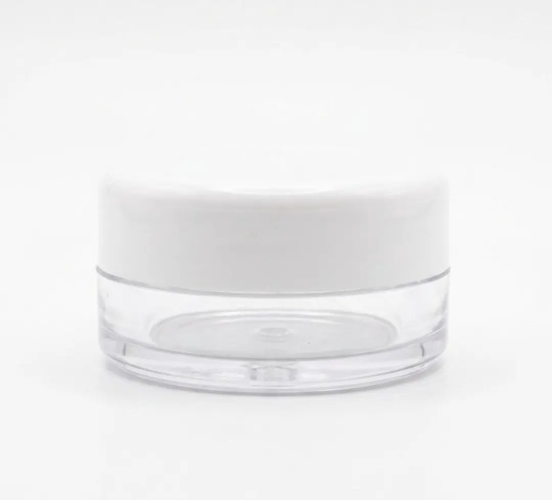 Splashbox Cosmetics Crèmepot 3ml - Transparant - 25 Stuks