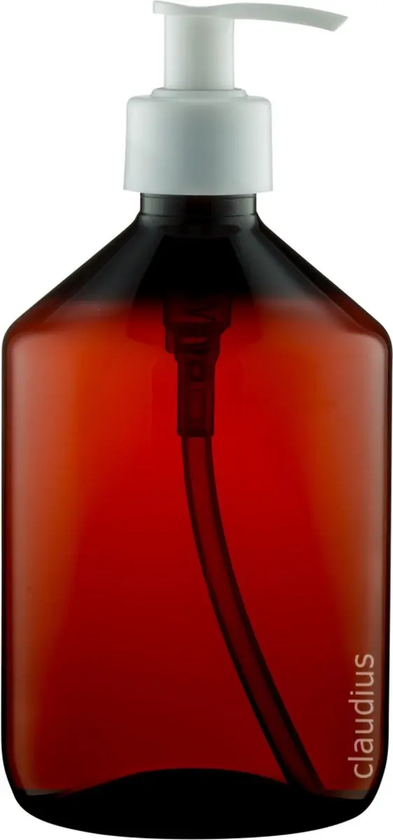 Splashbox Cosmetics Lege Fles 500ml PET Amber
