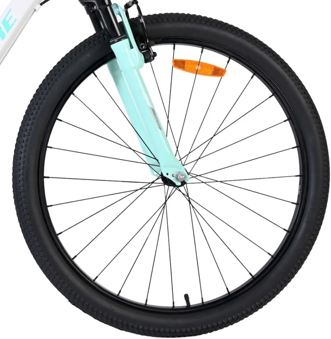 Volare Boost Kinderfiets 26 inch 21 Speed - Wit/Mintgroen - afbeelding 6 van 6