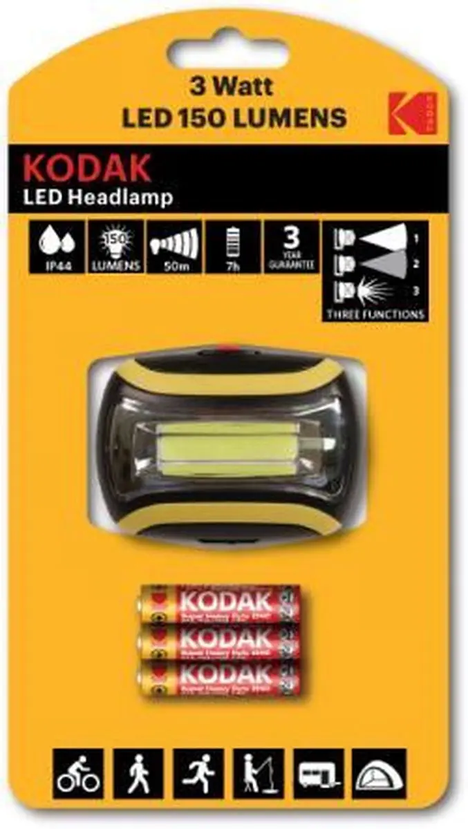 Kodak LED Hoofdlamp 150