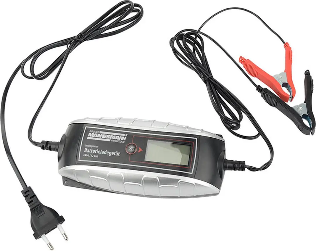 Brüder Mannesmann Acculader 6/12V LCD