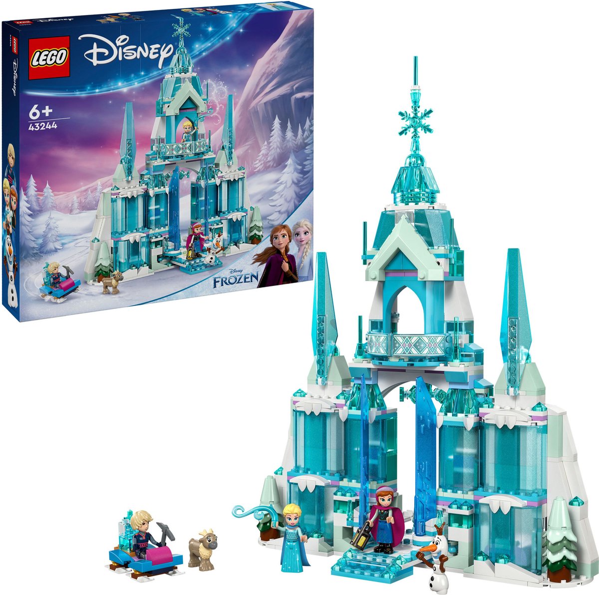 LEGO Disney Frozen Elsa's ijspaleis bouwspeelgoed - 43244
