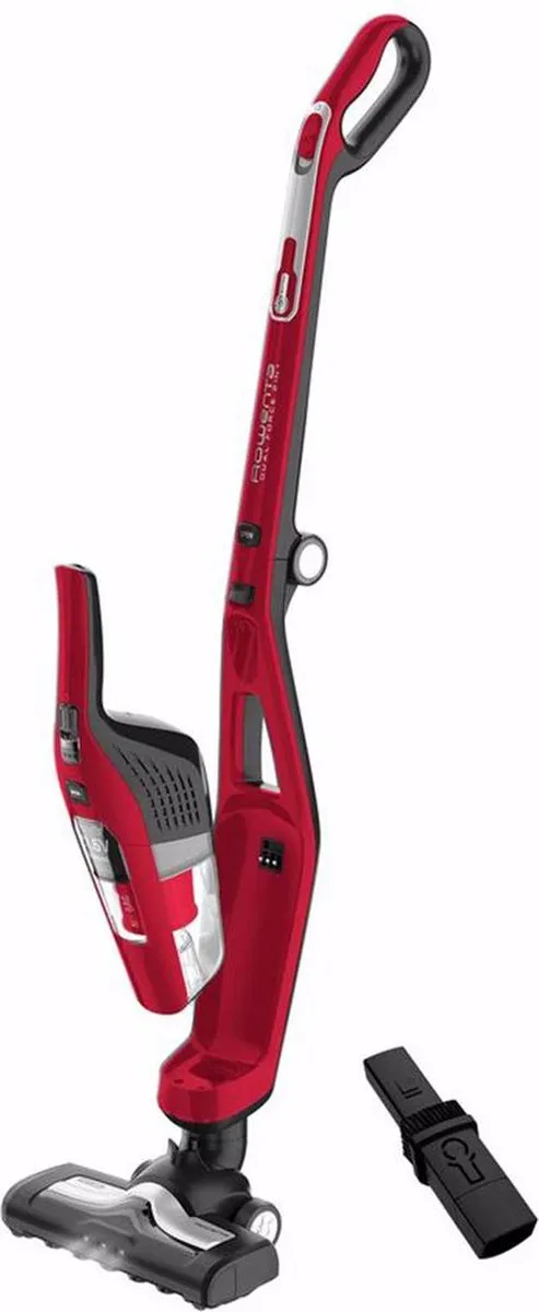 Rowenta Dual Force 2in1 RH6753WO Stofzuiger - Draadloos - 45 min - Rood - afbeelding 6 van 6