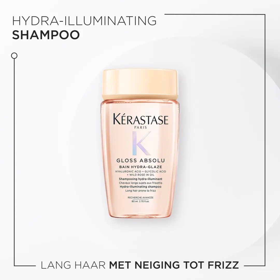Kérastase Gloss Absolu Bain Hydra-Glaze Anti-Frizz Shampoo 80ml