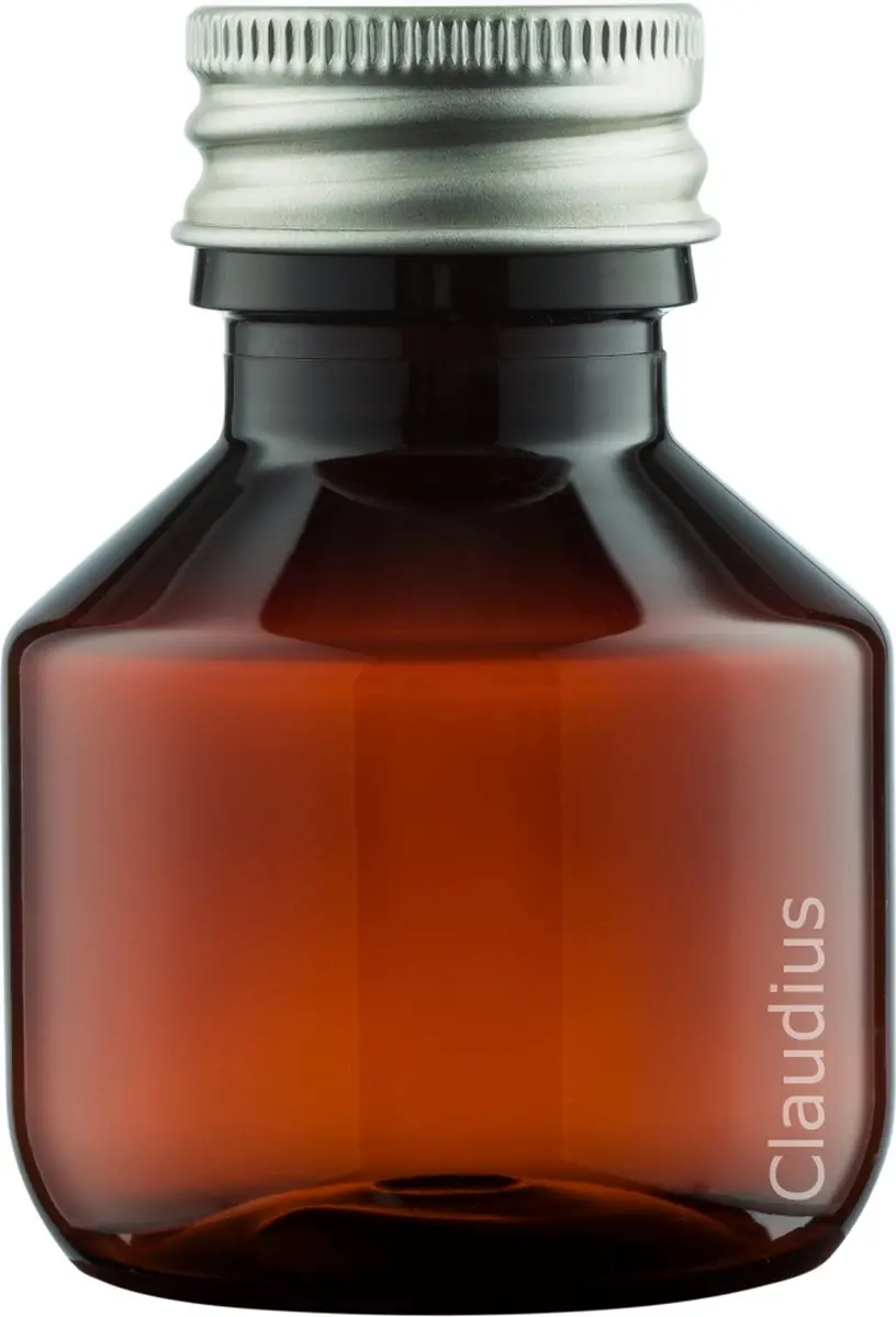 Splashbox Cosmetics Lege Fles 50ml PET Amber