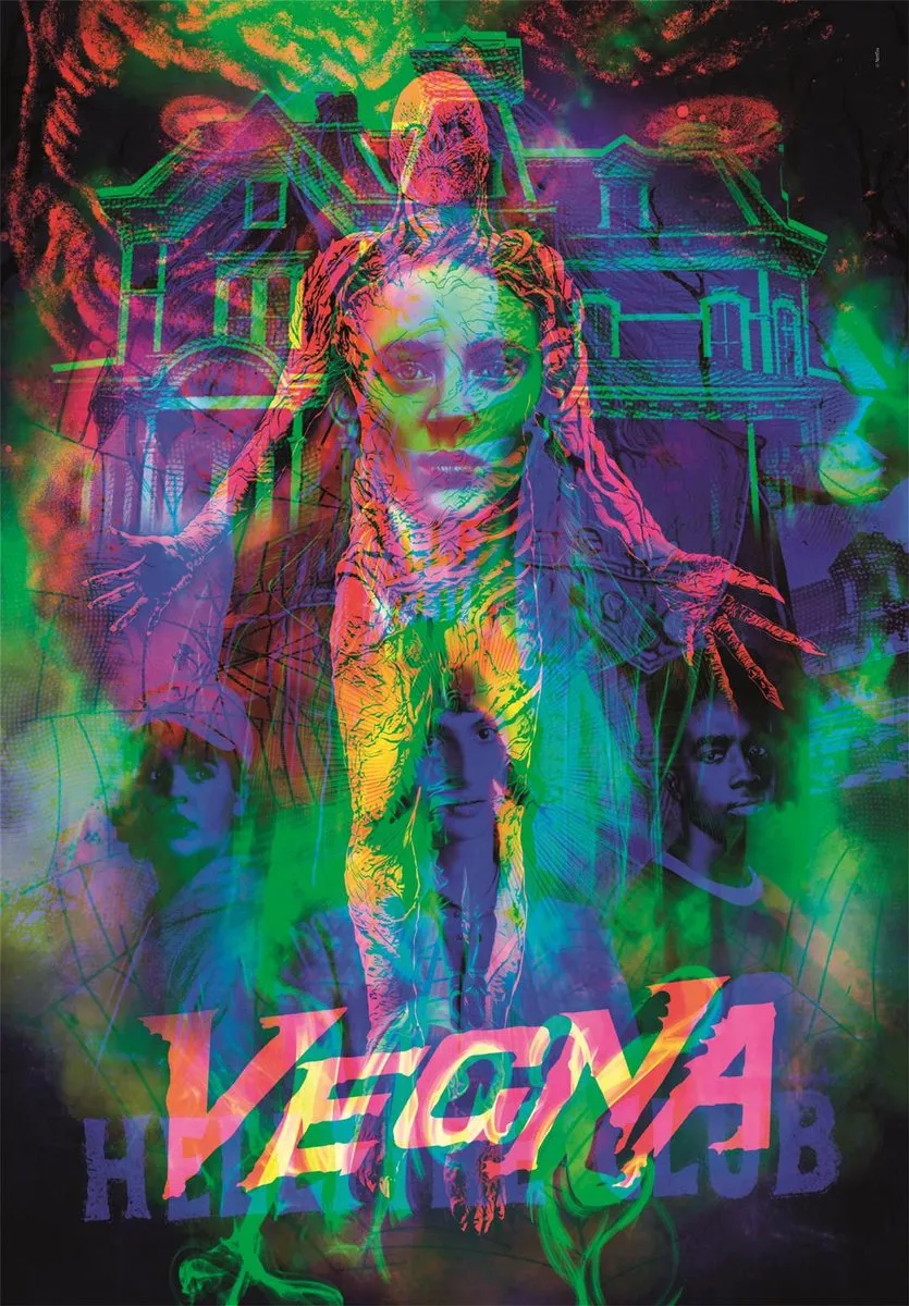 Clementoni Stranger Things Vecna Puzzel 520 Stuks - RGB Verlichting