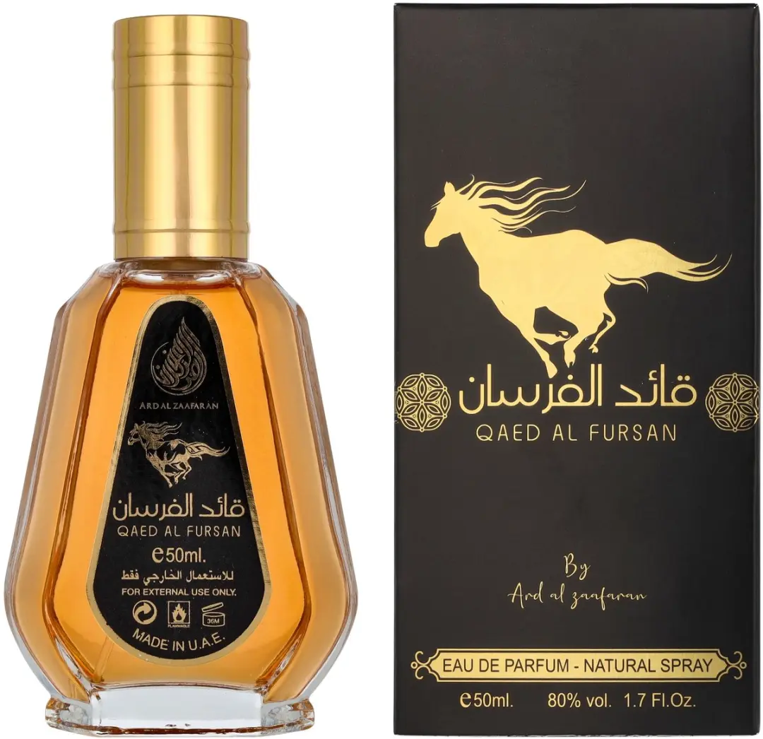 Lattafa Ard Al Zafaraan Qaed Al Fursan Eau de Parfum 50ml - afbeelding 6 van 6
