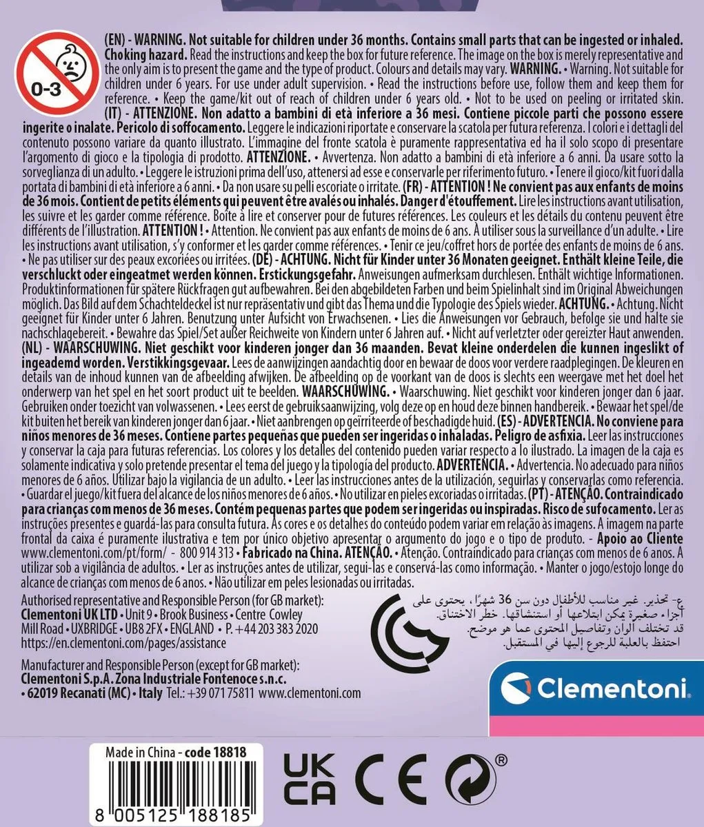 Clementoni Crazy Chic Lovely Oogschaduw Vos - 1.6ml