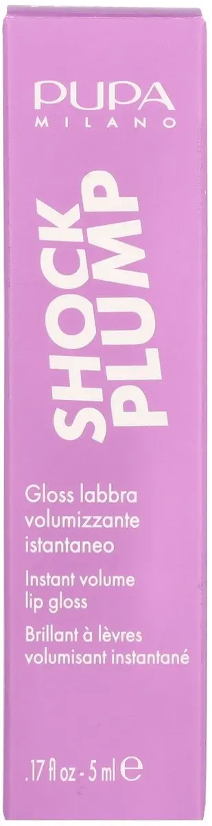 Pupa Milano Shock Plump Lip Gloss 5ml - #002 Baby Doll