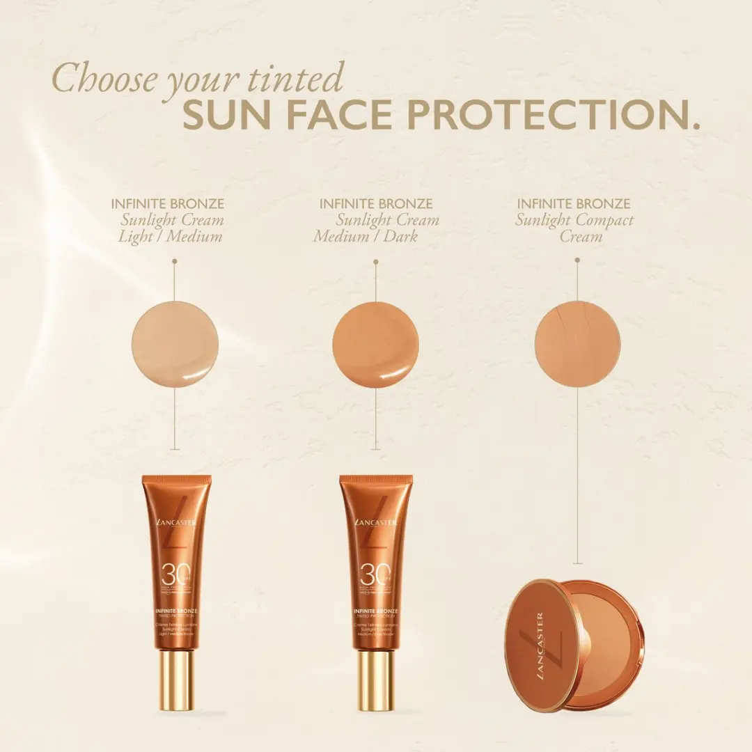 Lancaster Infinite Bronze Tinted Sunlight Cream SPF30 50ml