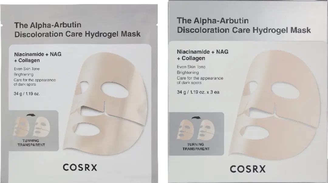 CosRx The Alpha-Arbutin Hydrogel Mask - 3 Stuks (3x3ml)