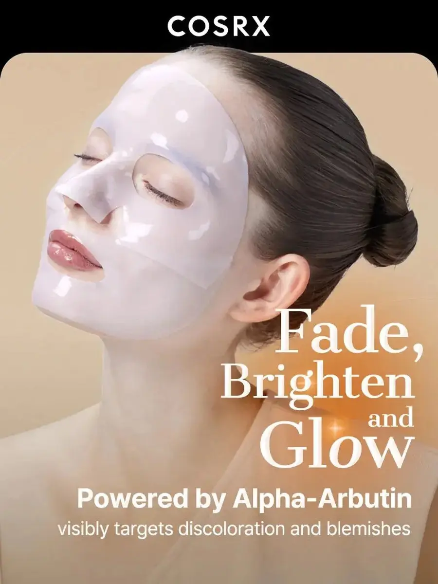 CosRx The Alpha-Arbutin Hydrogel Mask - 3 Stuks (3x3ml)