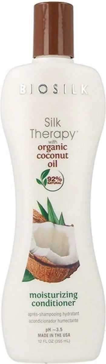 BIOSILK Organic Coconut Oil Conditioner 355ml