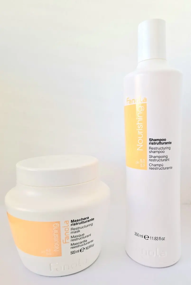 Fanola Nourishing Restructuring Twin Pack - 850ml