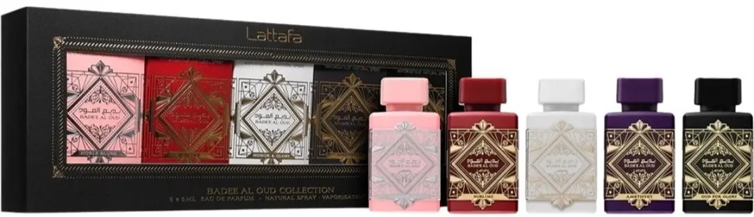 Lattafa Bade'e Al Oud Collection Eau de Parfum 5x5ml