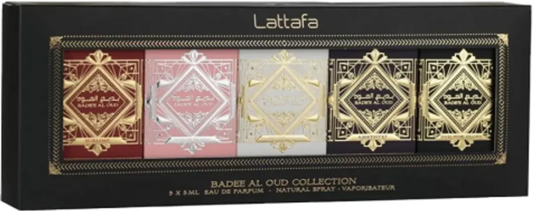 Lattafa Bade'e Al Oud Collection Eau de Parfum 5x5ml