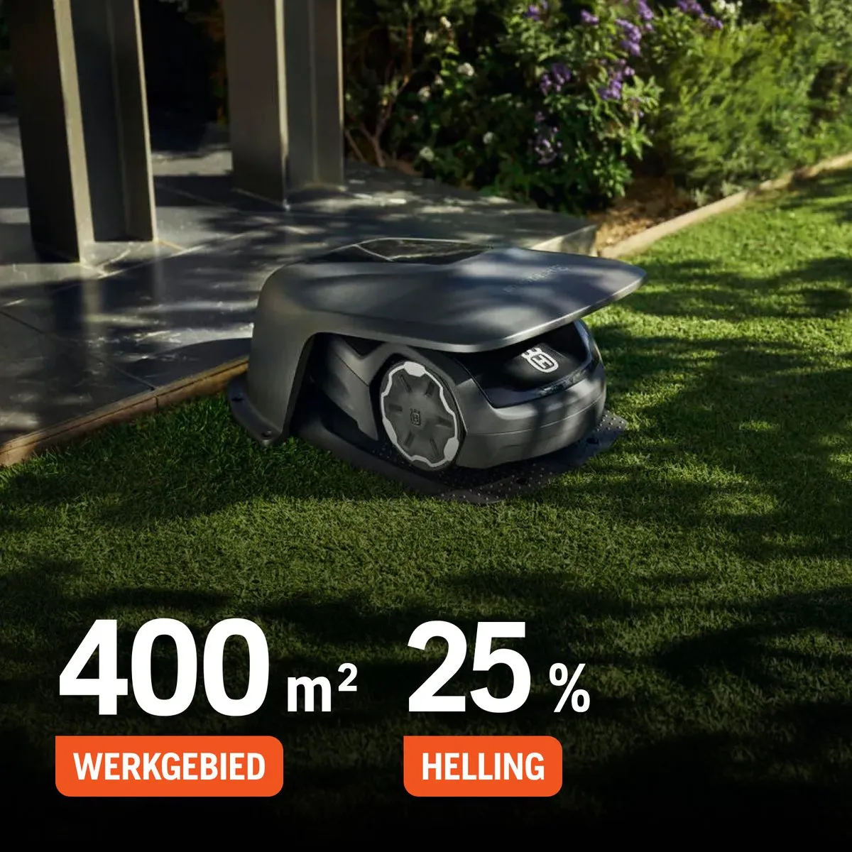 Husqvarna Aspire R4 Robotmaaier 400m² - Smartphone bediening