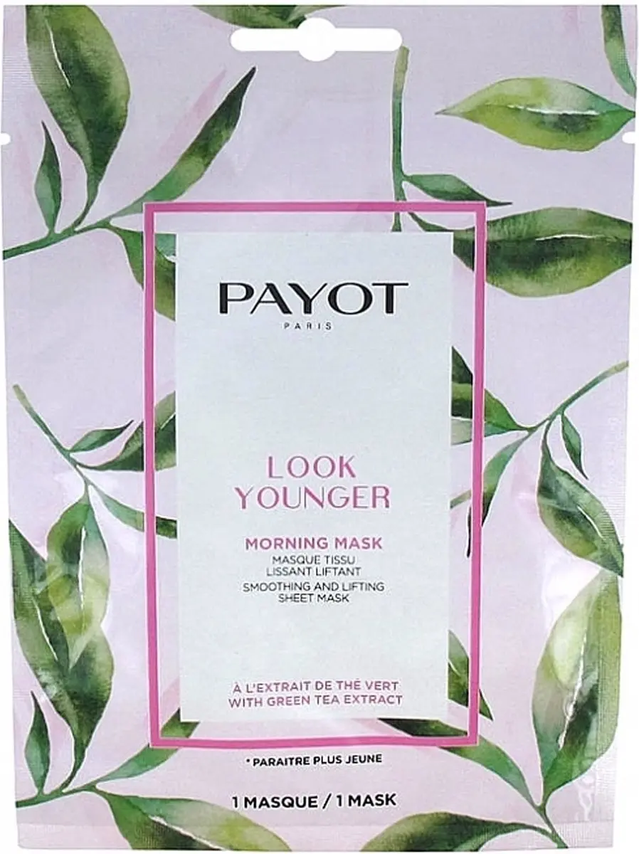 Payot Morning Mask Look Younger Smoothing 150ml - 15 Stuks