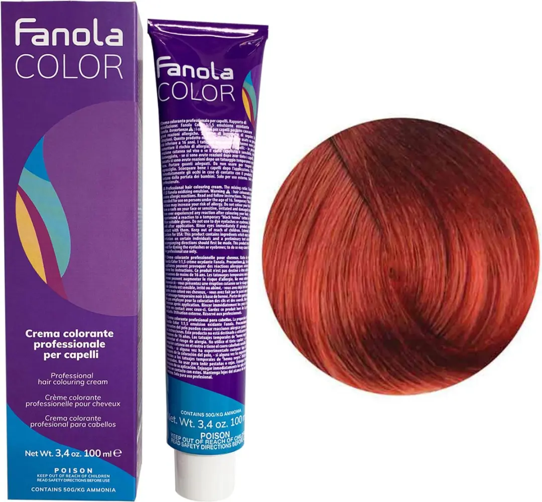 Fanola Professional Haarverf 6.46 Dark Blonde Copper Red 150ml