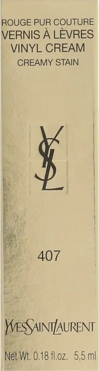 Yves Saint Laurent Vinyl Cream Lippenstift 407 Carmin 5,5ml