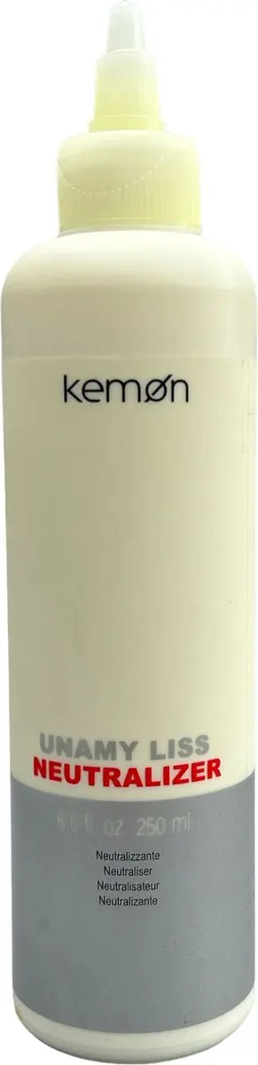 Kemon Unamy Liss Permanent Gladmakend Systeem - 4x250ml