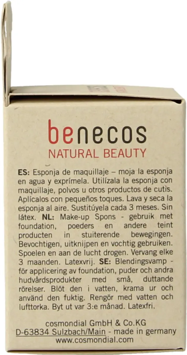 Benecos Make-Up Spons Roze