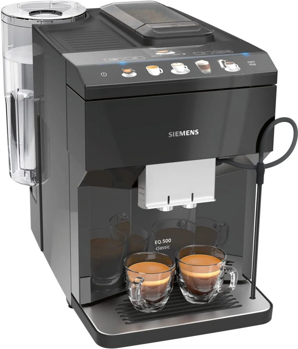 Siemens EQ500 TP503R09 Volautomatische Espressomachine - Zwart - afbeelding 6 van 6