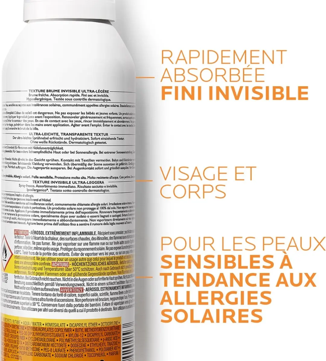 La Roche-Posay Anthelios Onzichtbare Nevel SPF50+ 200ml - afbeelding 6 van 6