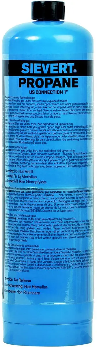 Sievert Premium Propaan Gaspatroon 400ml