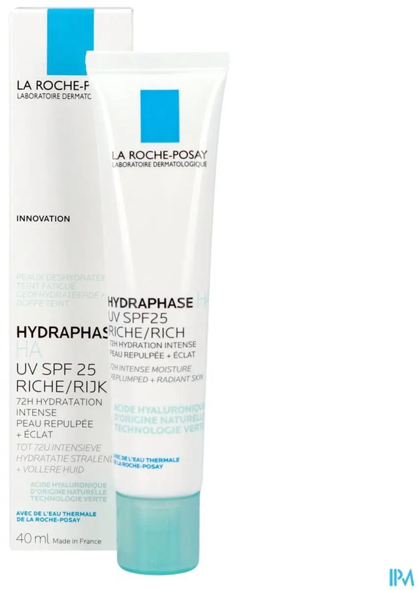 La Roche-Posay Hydraphase HA UV SPF25 Dagcreme 40ml - Neutraal - afbeelding 6 van 6