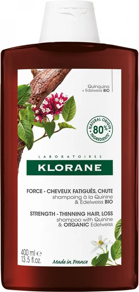 Klorane Haar Quinine Shampoo 400ml